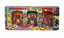 Robot Trasformabili 3 Pezzi