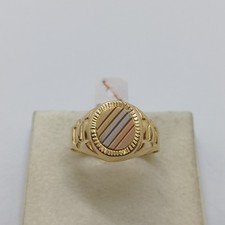 ANELLO DA UOMO IN ORO GIALLO