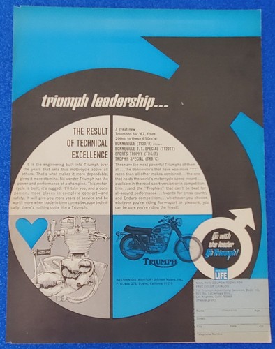 1967 triumph bonneville t120r - 1967,