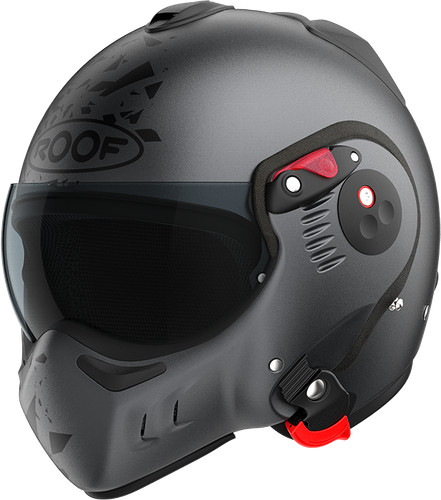 Casco moto ribaltabile tetto
