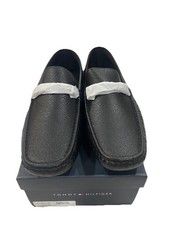 Tommy Hilfiger Ancer Driver Loafer, Black, PU Men’s  12 M