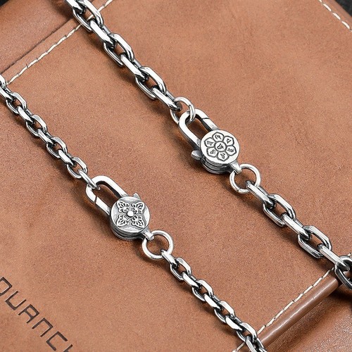 Collana artigianale cable link - collana,