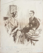 Dessin original de Alberto