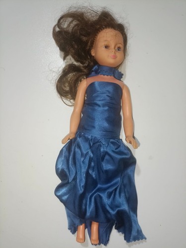 Vintage ratti doll blue - vintage,