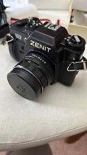 MACCHINA FOTOGRAFICA  ZENITH 122 REFLEX COMPRESA DI FLASH tracolla e borsetta
