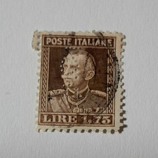 1928 REGNO VALORE LIRE 1,75