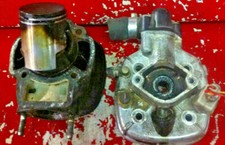 GILERA RUNNER 50 IE GRUPPO TERMICO CILINDRO PISTONE TESTATA  ORIGINALE SENSORE 