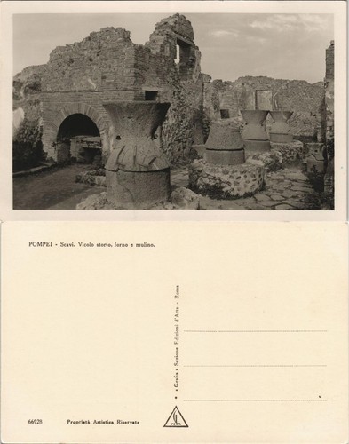 Cartolina pompei - pompei,