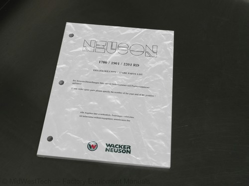 Wacker neuson 1700 - 1700,, 2201