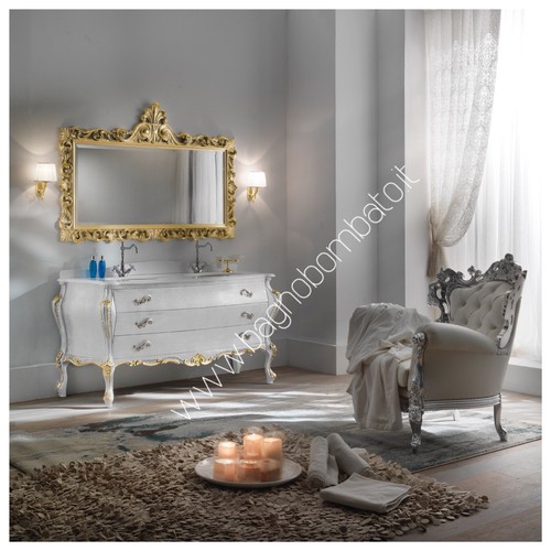 Mobile bagno stile barocco - mobile,