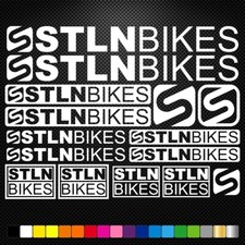 STLNBIKES - 15 Vinyl Decals
