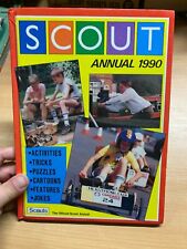 1989 "SCOUT ANNUALE 1990" ILLUSTRATO LIBRO ANNUALE VINTAGE RILEGATO (P4)