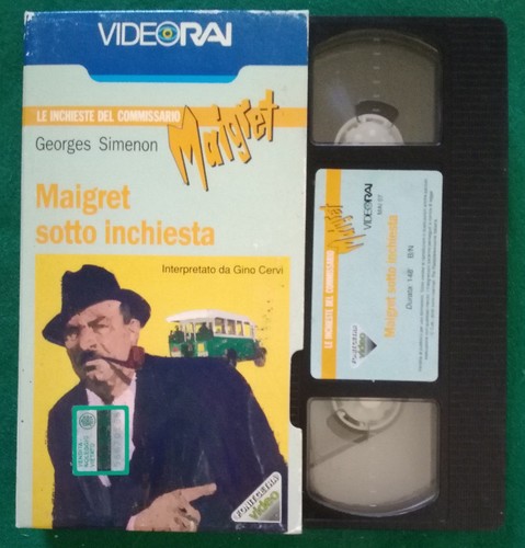 Vhs maigret sotto - vhs,