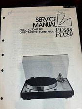 lux luxman PD288 pd289 pd-288