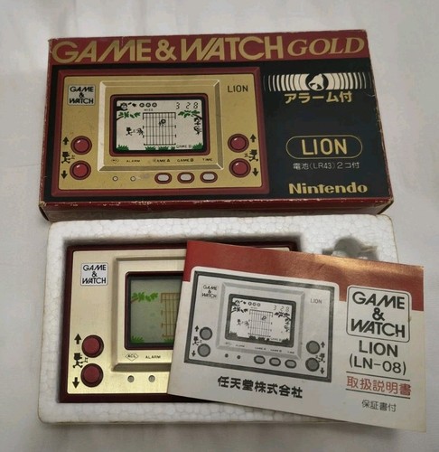 Nintendo game watch lion - nintendo,
