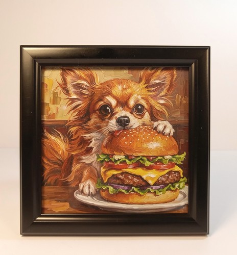 Chihuahua big hamburger - chihuahua,