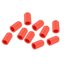 Drum Mute Drumstick Silent Tip Drum Dampener Pratica Percussioni Rosso 10pz