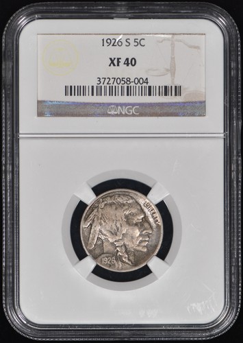1926 buffalo nichel ngc - buffalo,