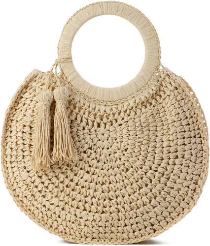 Pochette paglia donna - pochette, in