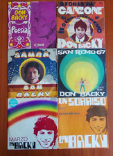 DON BACKY CINQUE 45 GIRI