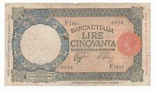 50 LIRE LUPETTA CAPITOLINA    ( B. I )     DECR  08/10/1943 RR