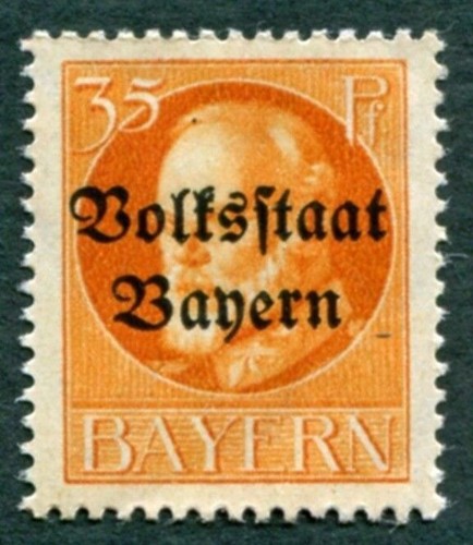 Bavaria 1919 35pf - bavaria,