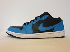 Jordan 1 Low Laser Blue Black