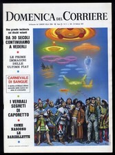 LA DOMENICA DEL CORRIERE - 26 FEBBRAIO 1967 N° 9 DISCHI VOLANTE SEGRETI CAPORETT