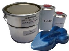 4 Litri Set 2K Bootslack Blu