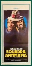 LOCANDINA SQUADRA ANTIMAFIA TOMAS MILIAN TRUCIDO BOMBOLO CANNAVALE WALLACH CULT