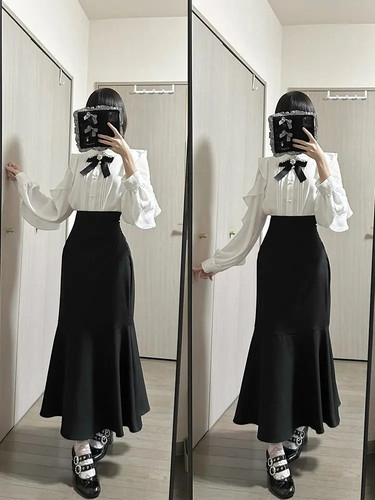 Gonna estetica lolita donna - gonna,