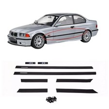 Per BMW 1992-1998 E36 M3 Stile Coupe 2Door Corpo Porta Modanatura Orlo Con Clip