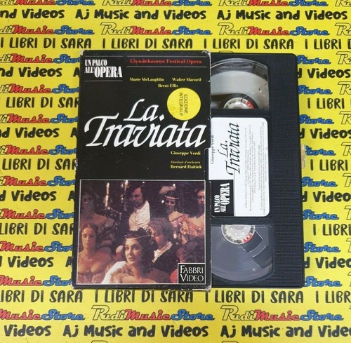 Vhs giuseppe verdi traviata - giuseppe,