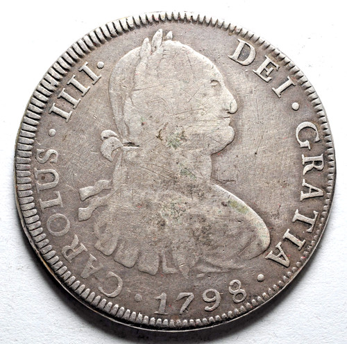 Bolivia carlo iv 8 reales - ,