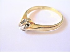 Antico anello oro 585 con - anello,