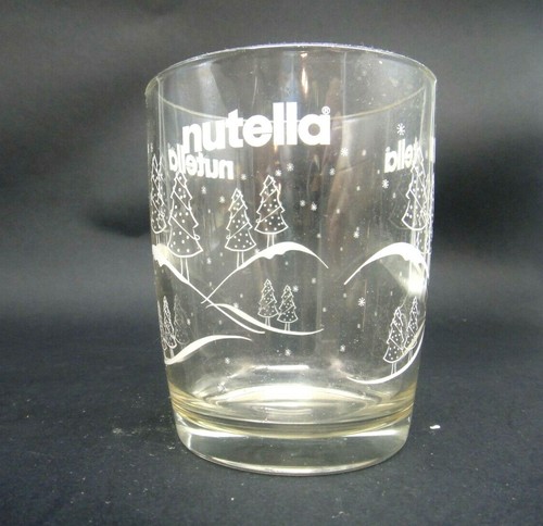 Bicchiere nutella natale - bicchiere, "