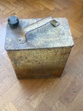 Piccola  tanica inglese mimetica-Giallo Campagna Italia-Africa IIGM