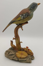 Scultura Viva - Edoardo Tasca - Uccello Su Ramo - Ceramica 