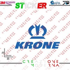 ADESIVO STICKER LOGO KRONE
