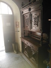 mobile fine ottocento legno noce massello altezza 2,40x1,40