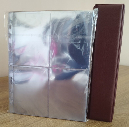 Album raccoglitore rosso con - rosso,