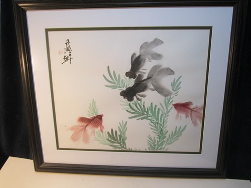 Fan feng inchiostro - feng, acquerello