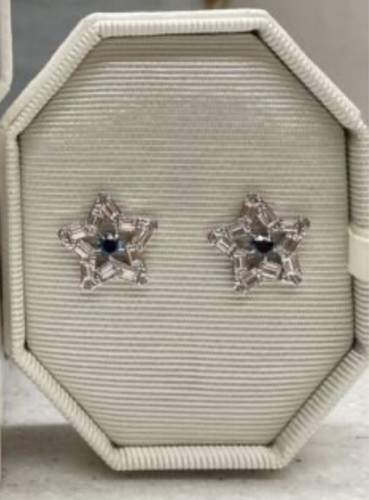 Orecchini perno swarovski - orecchini,