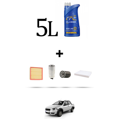 Hoffcar kit tagliando filtri - kit,