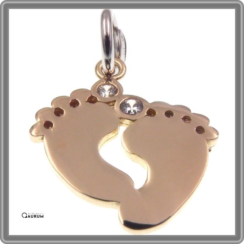 Collana con ciondolo piedini - collana,