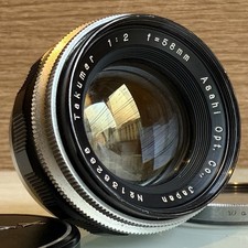 [Ecc-] Asahi Pentax Takumar 58 mm f2 obiettivo grandangolare MF M42 dal Giappone