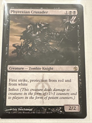 Phyrexian crusader mirrodin - phyrexian,