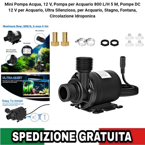 Mini pompa acqua 12v - pompa,