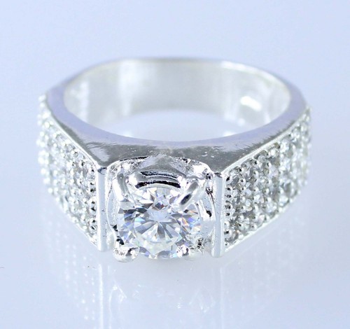 Bianco diamante solitario 15 - diamante,