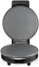 Macchina per Crepe a Cono per Cialde Antiaderente 1000W Doppia Faccia 23x20x28cm